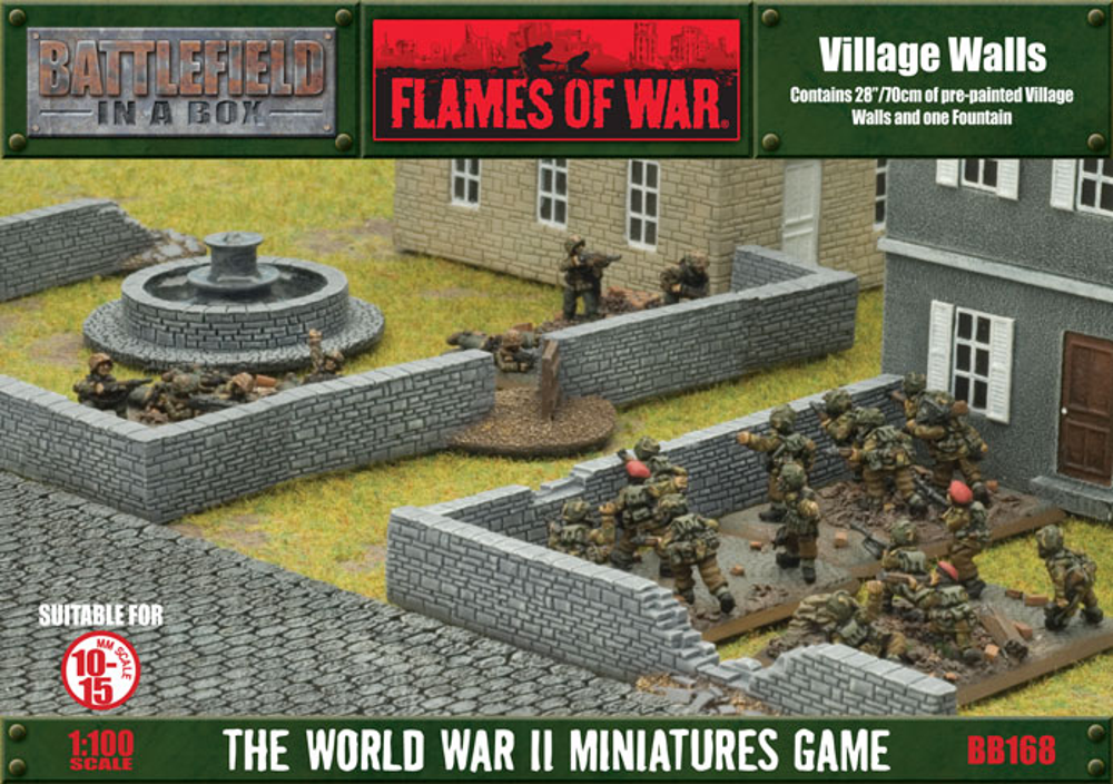 Flames of War: Battlefield in a Box - Village Walls