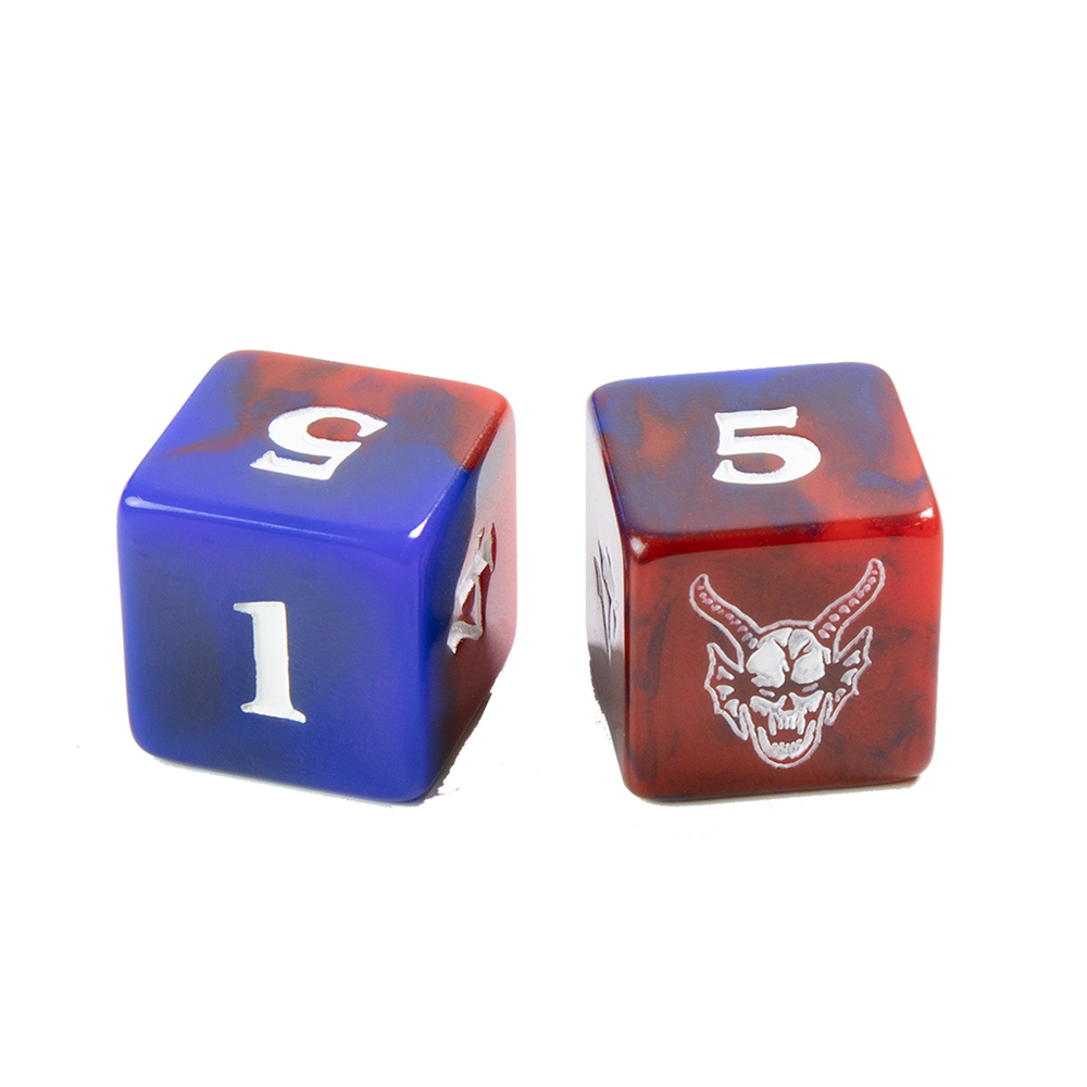 Stranger Things: Hellfire Club d6 Dice Set (12) (New Arrival)