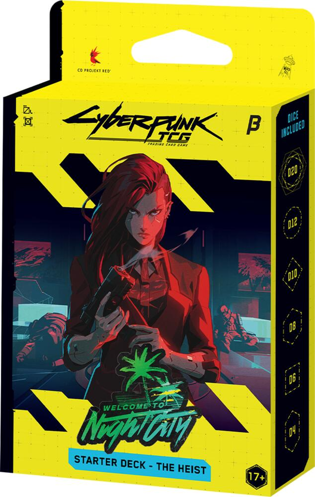 Cyberpunk TCG: Welcome to Night City - Beta Starter Deck - The Heist (New Arrival)