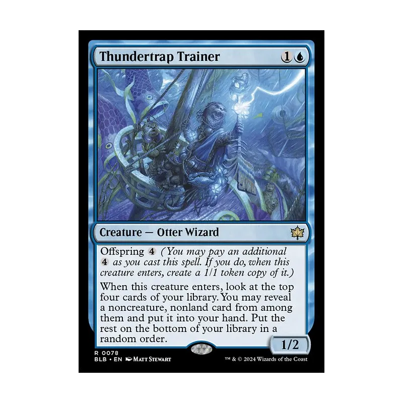 Thundertrap Trainer - Bloomburrow (Near Mint)