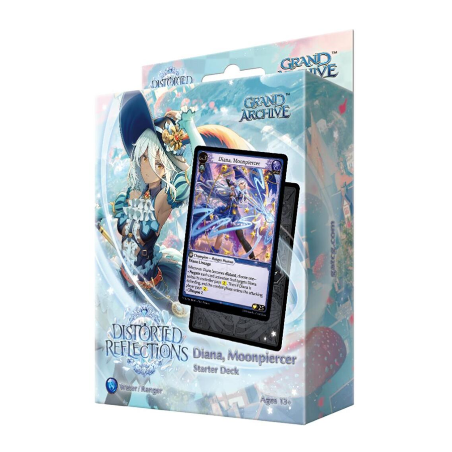 Grand Archive TCG: Distorted Reflections - Diana, Moonpiercer Starter Deck