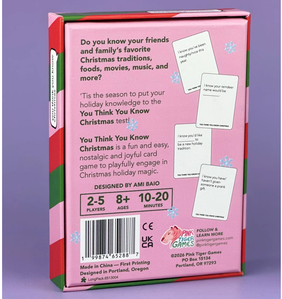 You Think You Know Christmas (New Arrival)