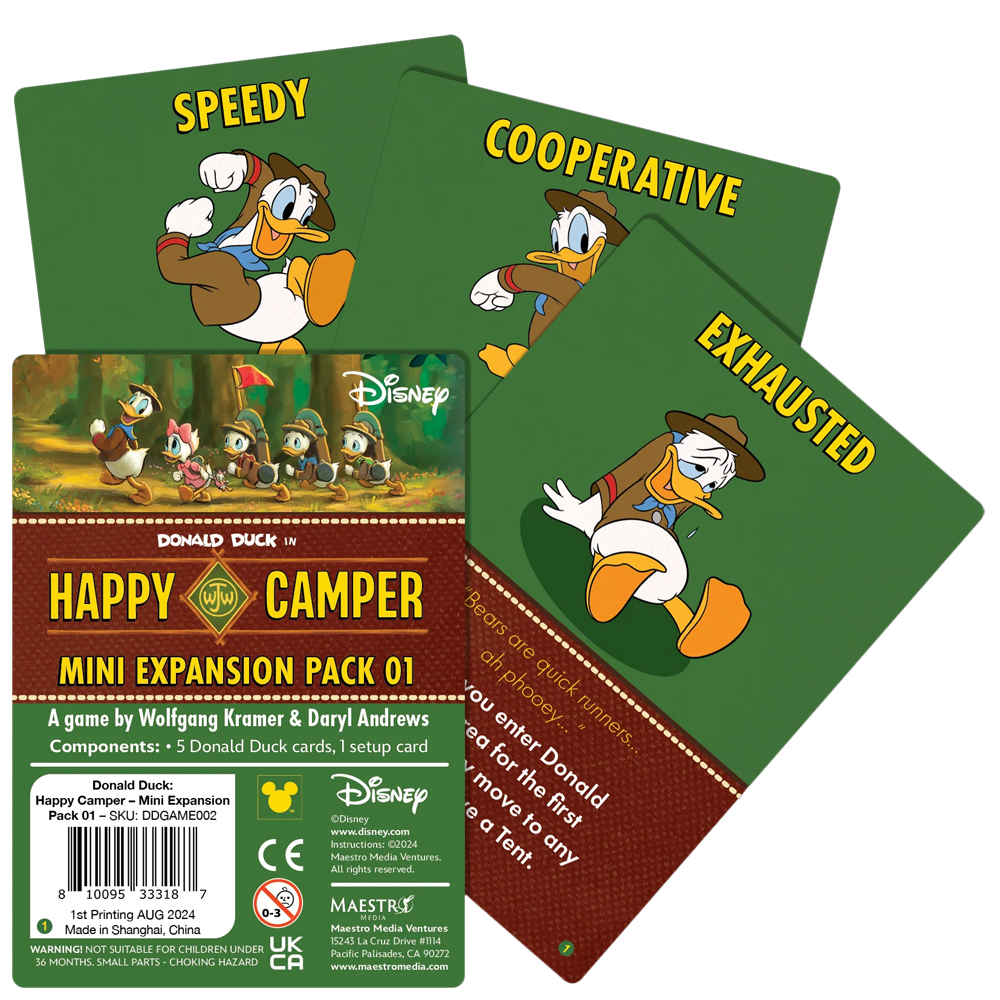 Disney's Donald Duck in Happy Camper: Mini Expansion Pack 01