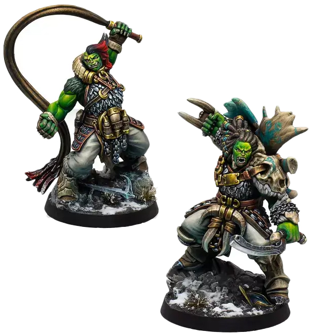 Warcrow: Northern Tribes - Orc Officers
