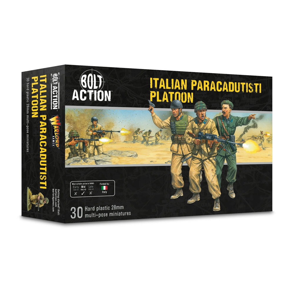 Bolt Action 3E: Italian Paracadutisti Platoon (Preorder)