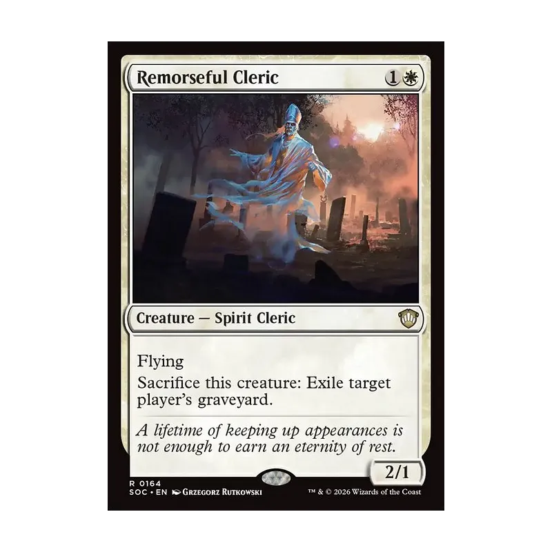 Remorseful Cleric - Secrets of Strixhaven Commander (Near Mint)