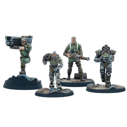 Fallout: Wasteland Warfare - Gunners Conquerors of Quincy