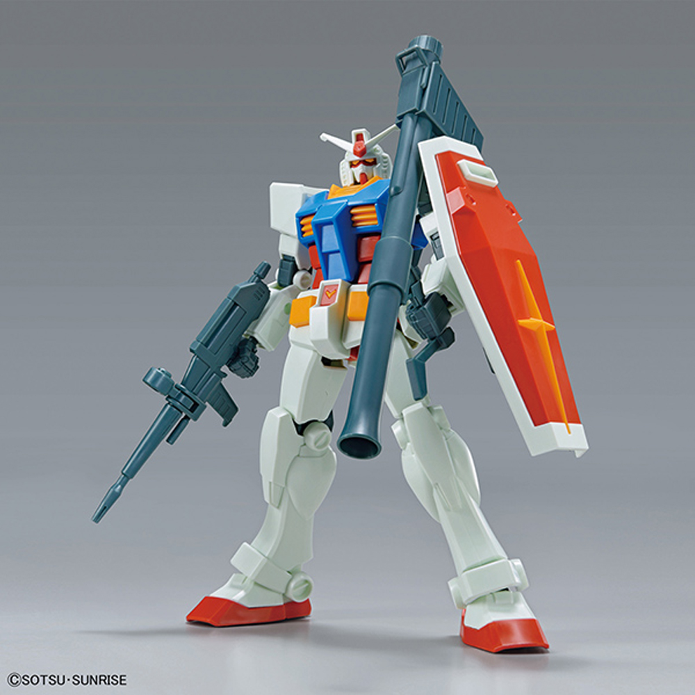 Gundam Model Kit: Entry Grade Mobile Suit Gundam-RX-78-2 Gundam (Full Weapon Set) (Preorder)