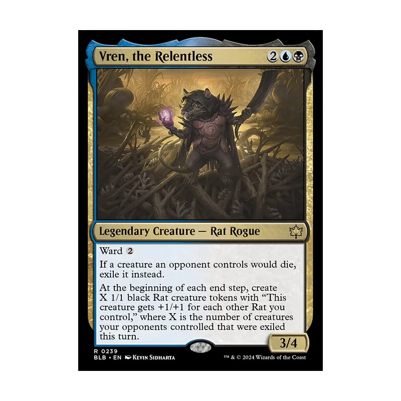 Vren, the Relentless - Bloomburrow (Near Mint)