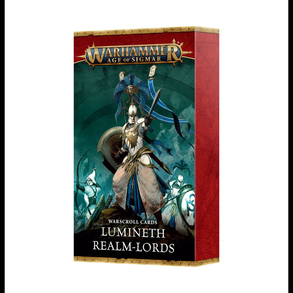 Warhammer Age of Sigmar: Warscroll Cards - Lumineth Realmlords (Preorder)