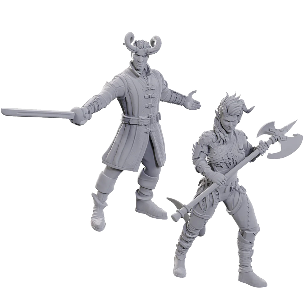 D&D Nolzur's Marvelous Unpainted Minis: Baldur's Gate 3 - Wyll & Karlach