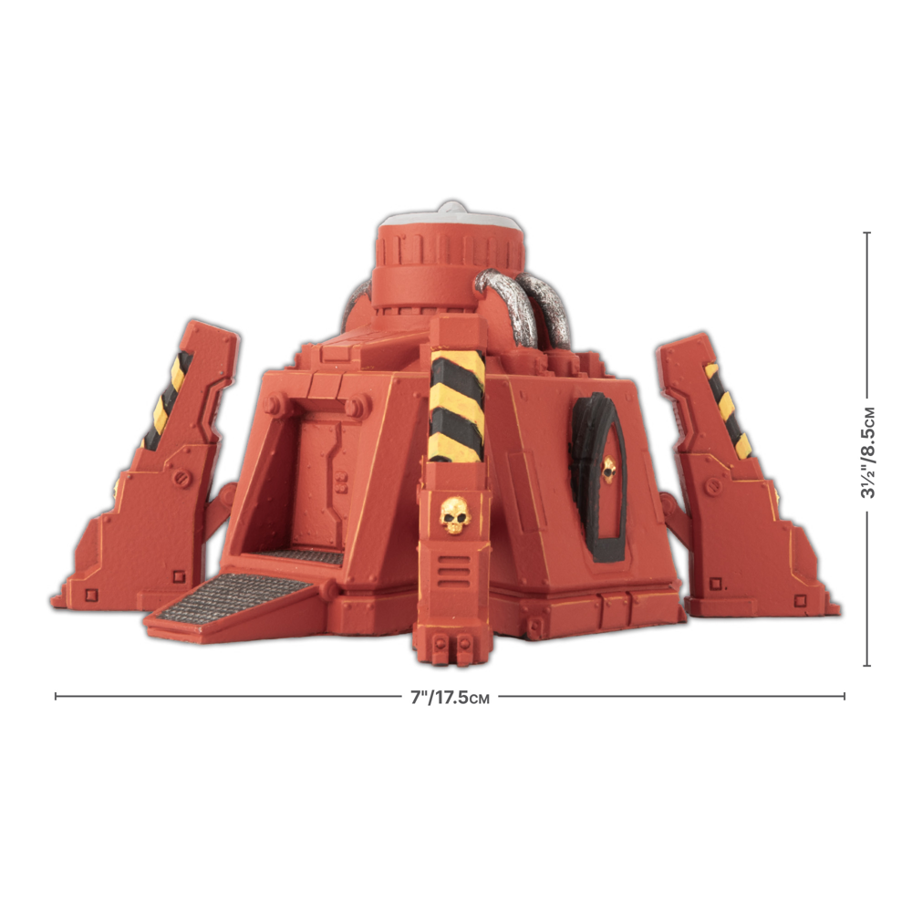 Battlefield in a Box: Gothic Sector - Legion Arsenal (Red Paint Scheme) (New Arrival)