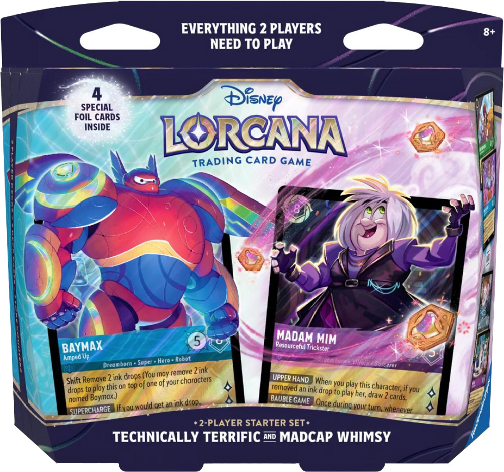 Lorcana TCG: Hyperia City - Two-Player Starter Set - Technically Terrific & Madcap Whimsy (Preorder)