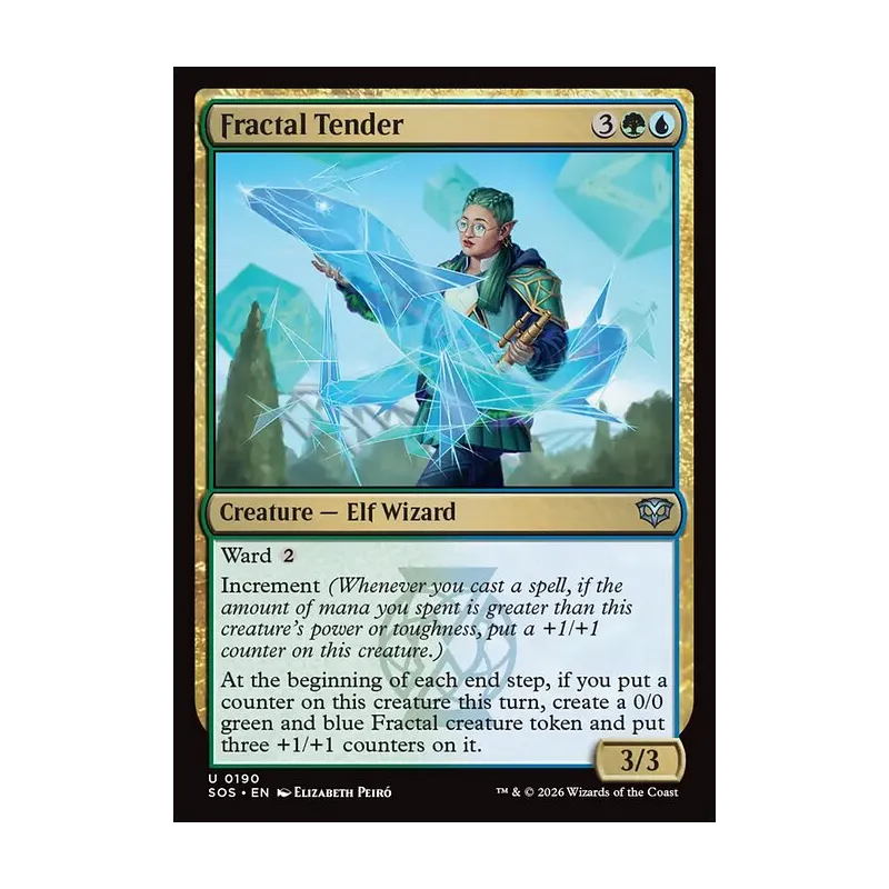 Fractal Tender - Secrets of Strixhaven (Near Mint)
