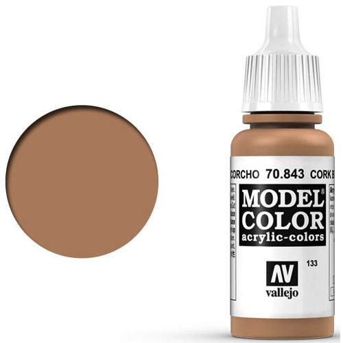 Vallejo Model Color Paint: Cork Brown