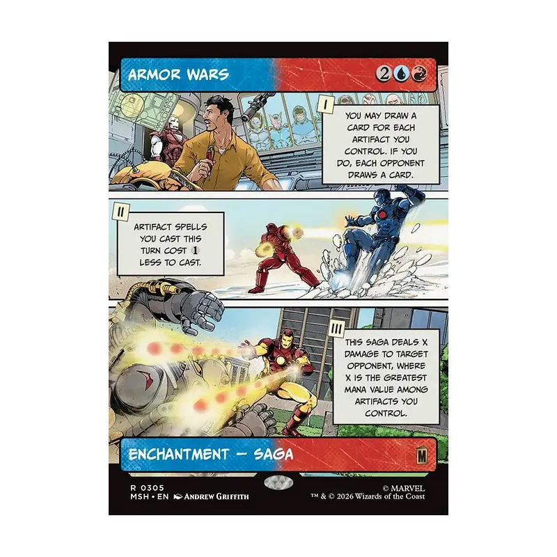 Armor Wars (Borderless) - Marvel Super Heroes (Near Mint)