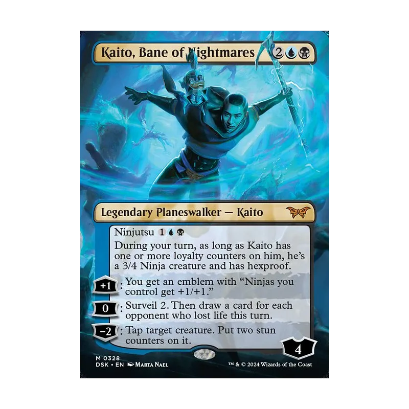 Kaito Bane of Nightmares | Duskmourn House of Horror MTG