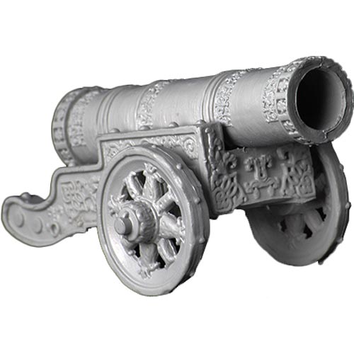 WizKids Deep Cuts Unpainted Minis: W12.5 Large Cannon