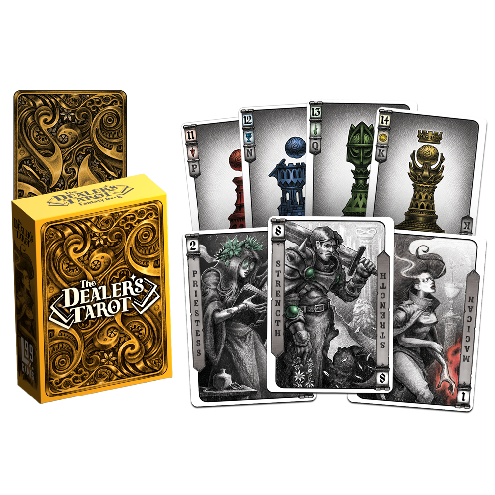 Dealer's Tarot: Fantasy Deck (New Arrival)