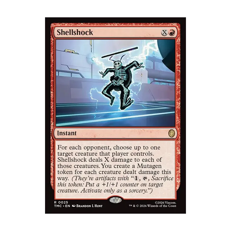 Shellshock (Surge Foil) - Teenage Mutant Ninja Turtles Commander (Foil Near Mint)