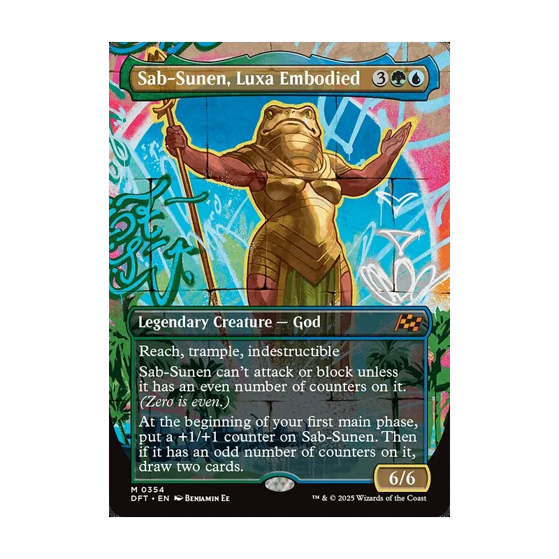 Sab-Sunen, Luxa Embodied (Borderless) - Aetherdrift (Near Mint)