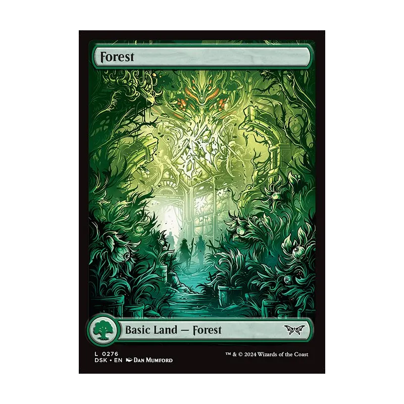 Forest (0276) - Full Art - Duskmourn: House of Horror (Near Mint)