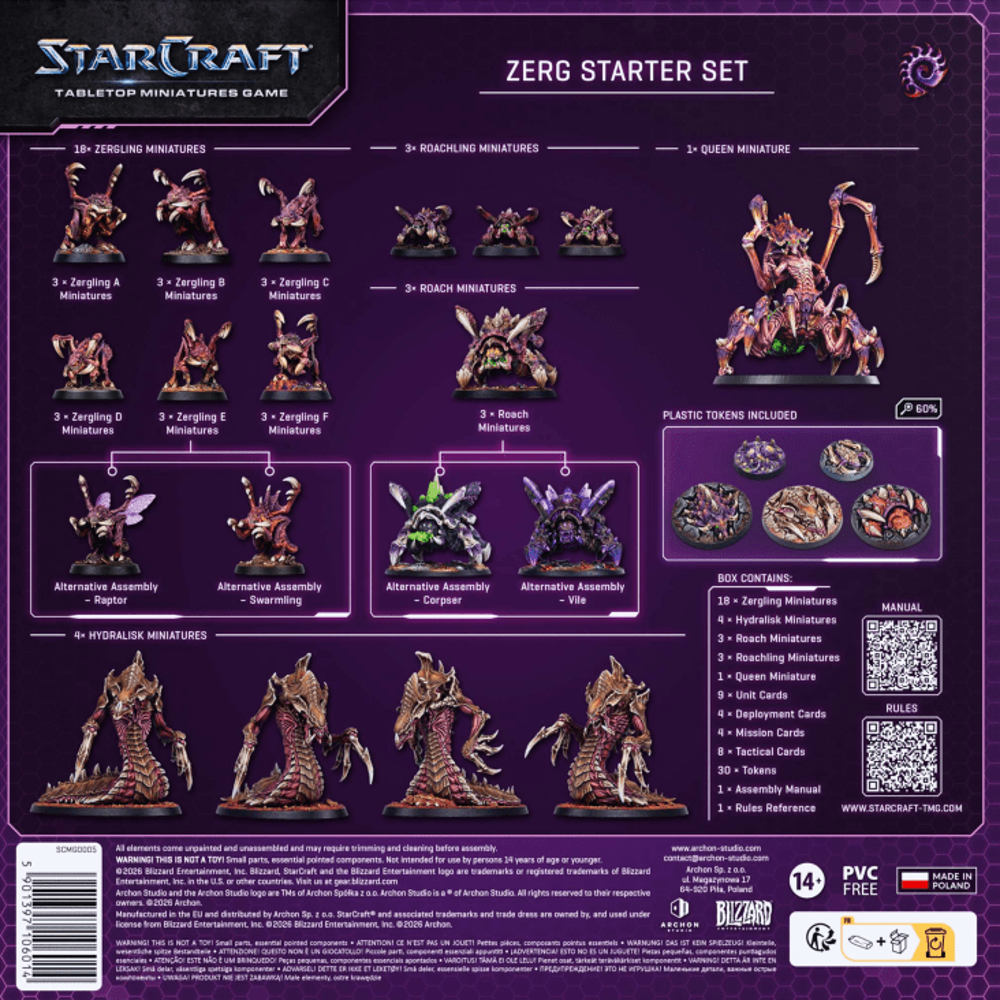 StarCraft: Zerg Starter Set (Preorder)