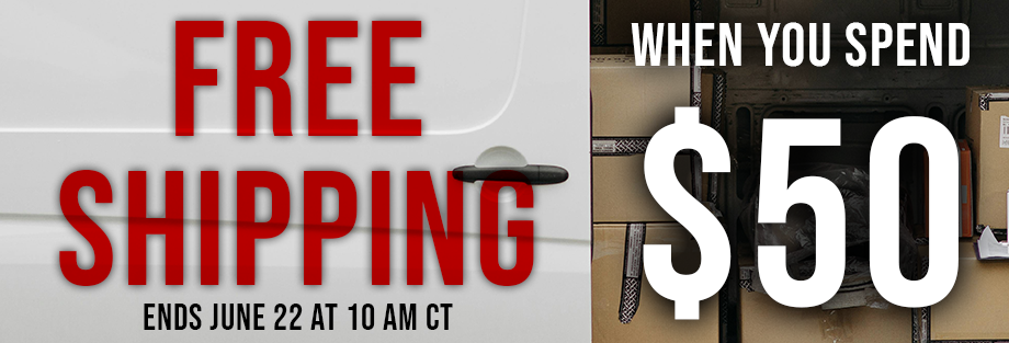Free Shipping When you spend $50, Ends June 22 at 10 AM CT