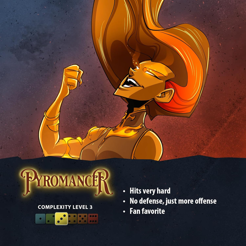 Dice Throne: Hero Pack - Pyromancer (Preorder)