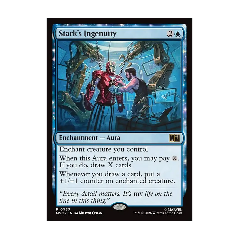 Stark's Ingenuity - Marvel Super Heroes Commander (Near Mint)