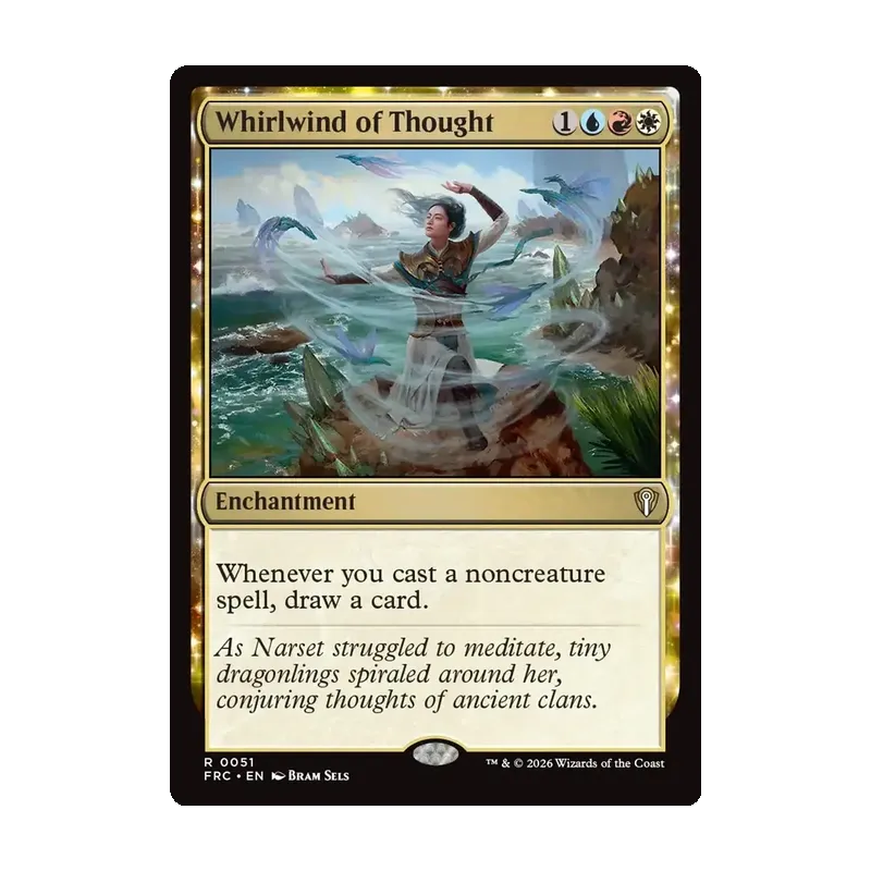 Whirlwind of Thought - Reality Fracture Commander (Near Mint)