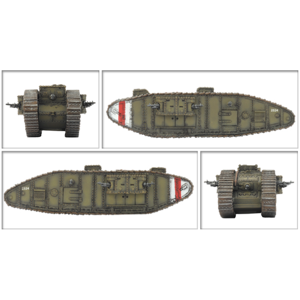 Flames of War Great War: Mk V* Tank