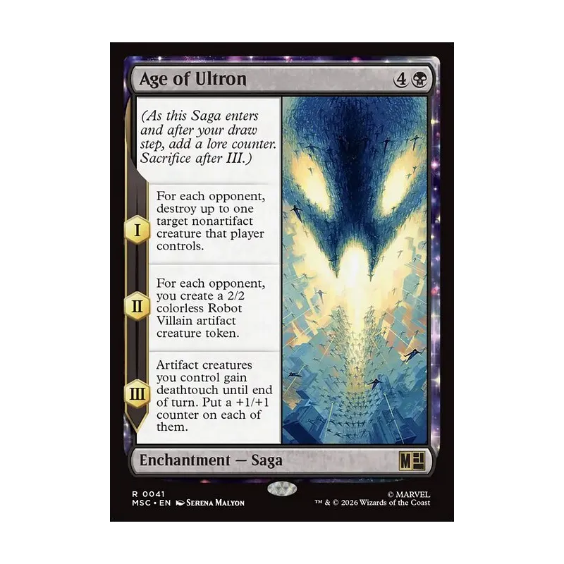 Age of Ultron (Surge Foil) - Marvel Super Heroes Commander (Foil Near Mint)