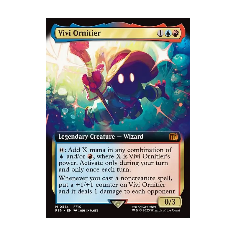 Vivi Ornitier (Extended Art) - Final Fantasy (Near Mint)