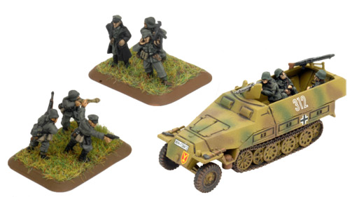 Flames of War: WW2 - Panzergrenadier Company HQ Flames of War: WW2 - Panzergrenadier Company HQ