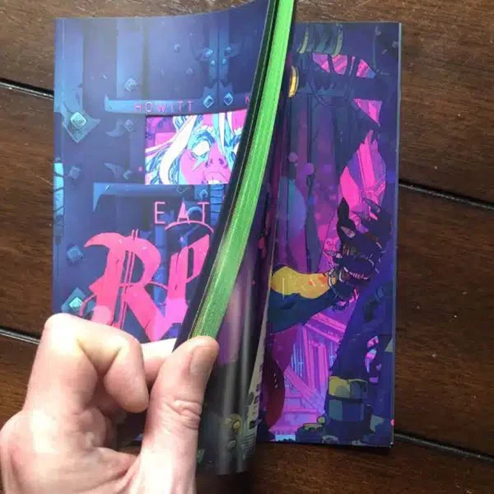 Eat the Reich RPG: Core Rules (Neon Green Edition) (New Arrival)