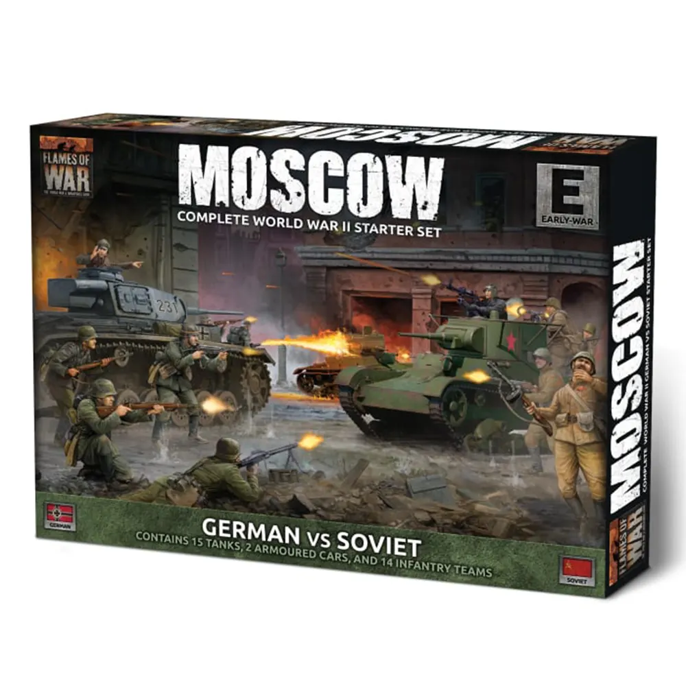 Flames of War WW2: Moscow Starter Set - German vs Soviet (Preorder)