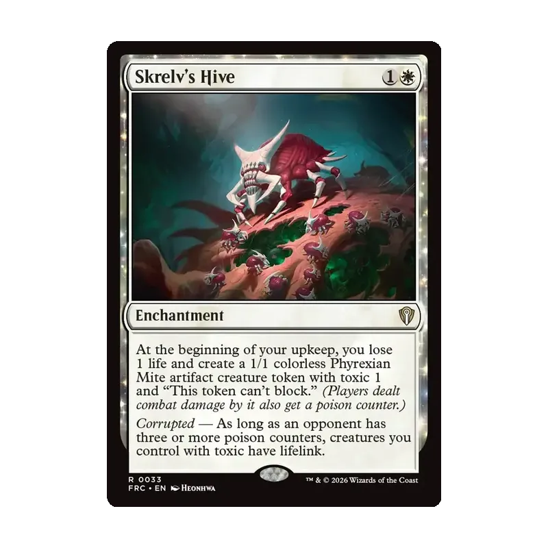 Skrelv's Hive - Reality Fracture Commander (Near Mint)