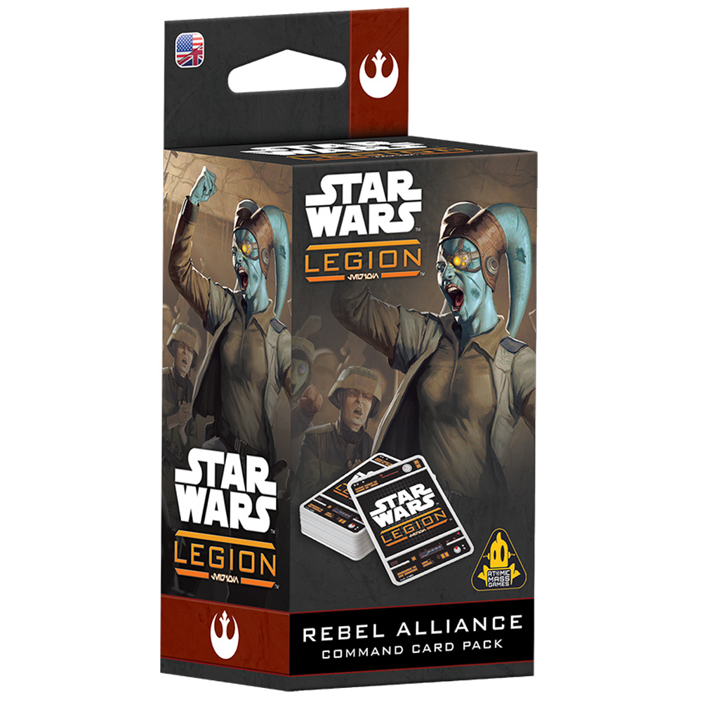 Star Wars: Legion - Rebel Alliance Command Card Pack (New Arrival)