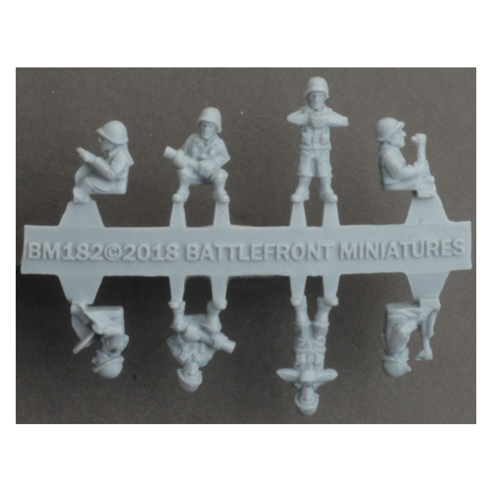 Flames of War WW2: American - US Infantry Jeep Crew Sprue (New Arrival)