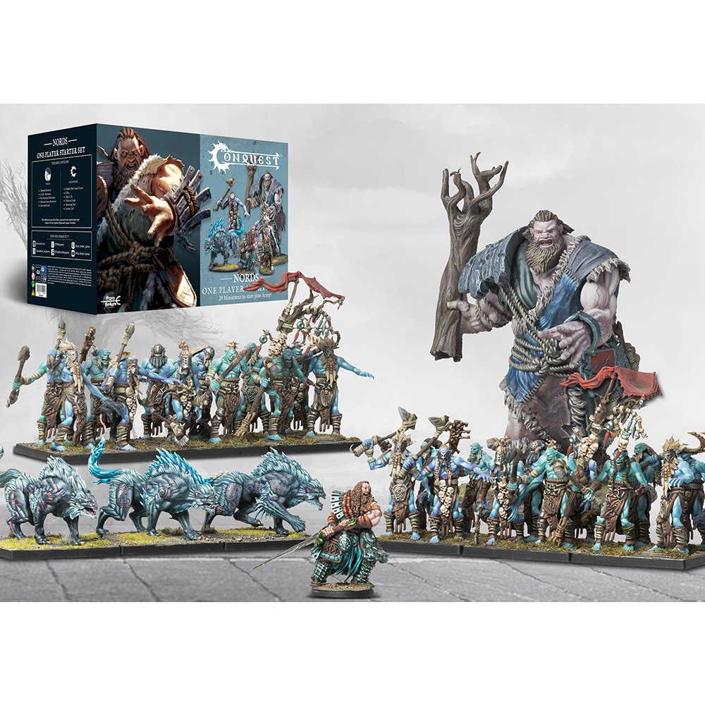 Conquest: Nords - 2026 Supercharged 1-Player Starter Set (New Arrival)