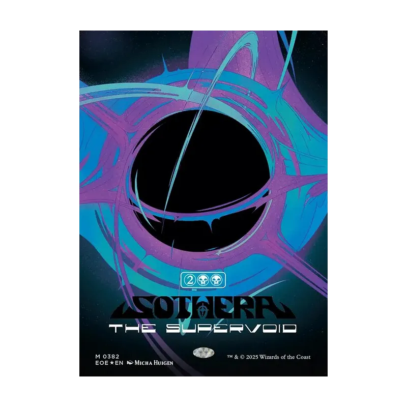 Sothera, the Supervoid (Singularity Foil) - Edge of Eternities (Foil Near Mint)