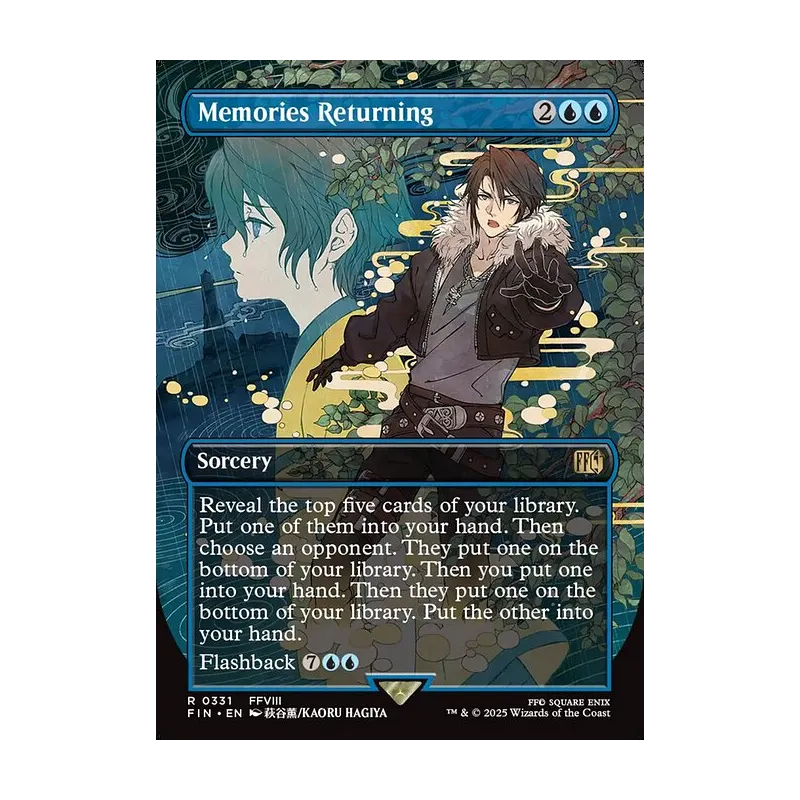 memories returning mtg final fantasy 2025 MAGIC THE GATHERING # R 0063 RAR – CTKollectables MTG 0331 Memories Returning Foil
