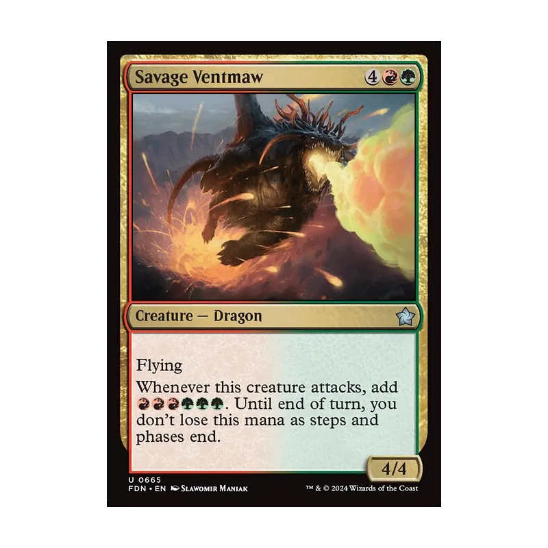 Savage Ventmaw - Foundations (Near Mint)