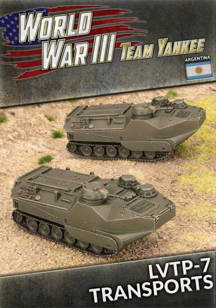 WWIII Team Yankee: Argentina - LVTP-7 Transports (Preorder)