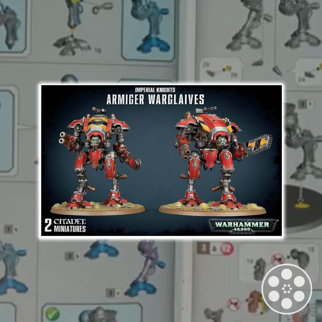 Warhammer 40K: Armiger Warglaives Unbox & Build