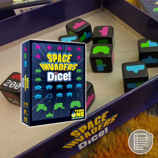 Space Invaders Dice! Review