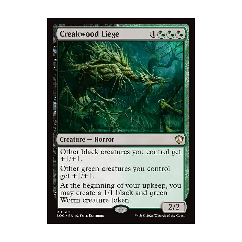 Creakwood Liege - Secrets of Strixhaven Commander (Near Mint)