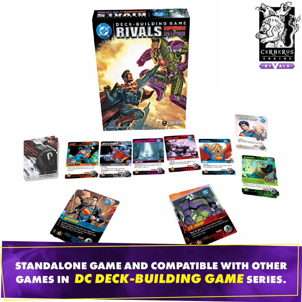 DC Deck-Building Game: Rivals - Superman vs. Lex Luthor