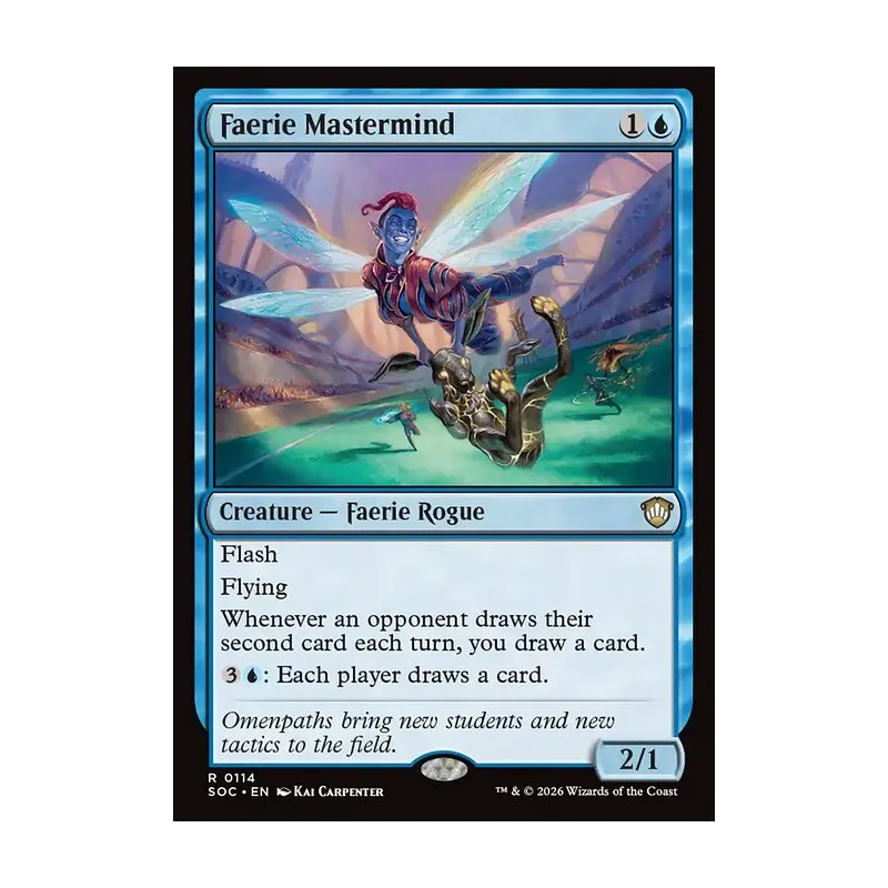 Faerie Mastermind - Secrets of Strixhaven Commander (Near Mint)
